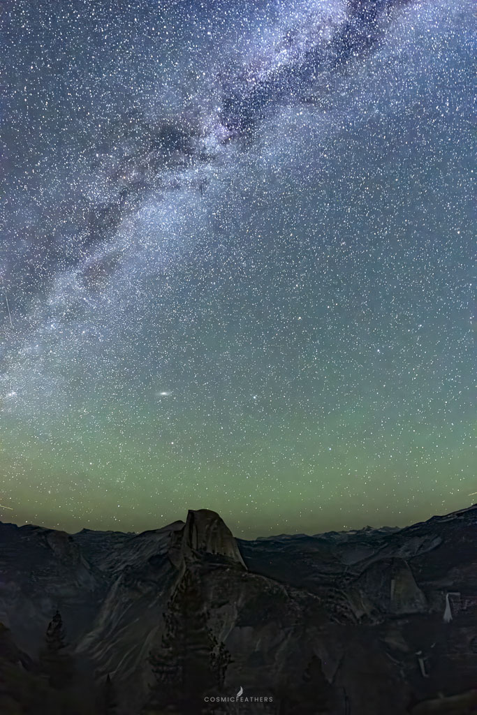 Yosemite at night